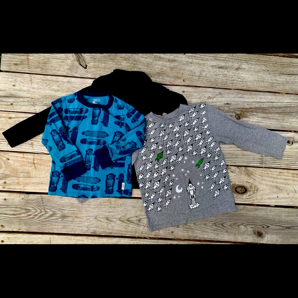 Boys lot Gap, Old Navy, etc 4 & 5 Skateboard shirt